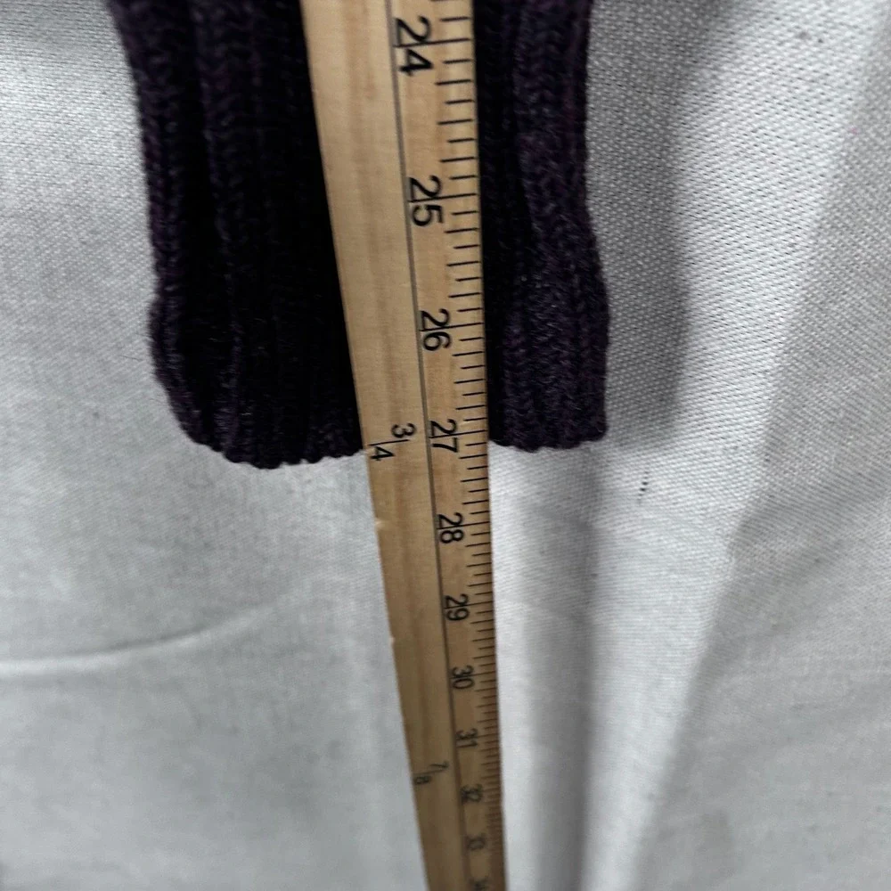 Vintage Boston Traders Mens Purple Knit Crewneck Sweater Pullover Size‎ XL
